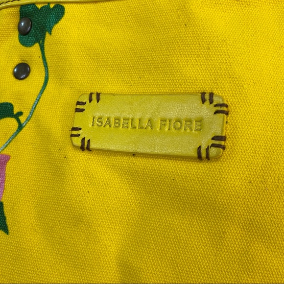 Isabella Fiore | Hibiscus Tropical Canvas Tote Bag - Picture 3 of 8